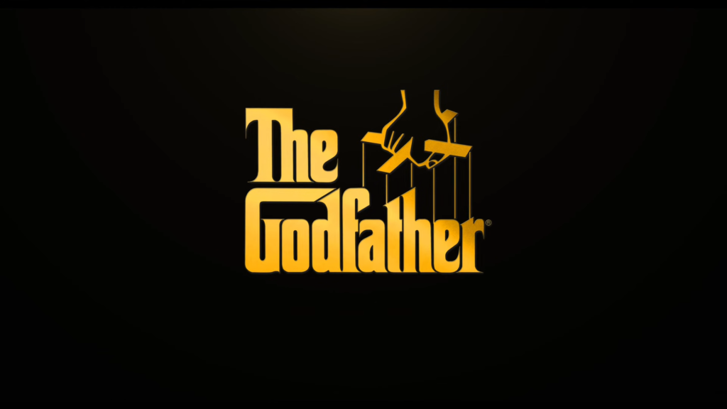 The Godfather movie title card screenshot