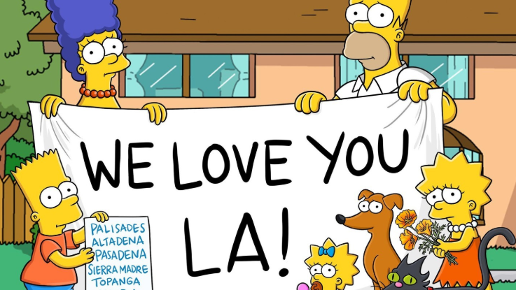 Image credit : @thesimpsons via instagram